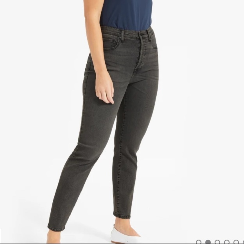 Everlane Authentic Stretch High-Rise Cigarette Jean